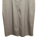 Sandra Darren  SHEATH ZIPPER BACK GRAY WHITE STITCHED FRONT  DRESS Photo 8