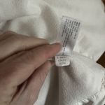 Old Navy  White Puffer Sleeveless Jacket Woman's Medium Photo 5