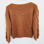 Madewell  Cable-Sleeve Boatneck Sweater Size XS Photo 5