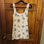 Show Me Your Mumu  White and Silver celestial Sequin Mini Dress Size Small! Photo 2