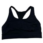 Lululemon Black Racerback Sports Athletic Bra Size 8 Gym Athleisure Clean Photo 0