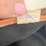 Dooney & Bourke Vintage  Weekender Bag Leather Canvas Tan Preppy Made In USA NEW Photo 10