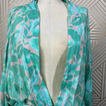 Diane Von Furstenberg DVF x Onia Gina Wrap Tie Kimono‎ in Peach Skin Photo 7