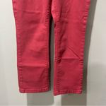 Pilcro and the Letterpress Anthropologie  no 31 pants Waist 34” Red Ankle Photo 2