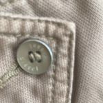 Diesel Khaki Beige Cotton Utility Jacket Size Small Photo 2