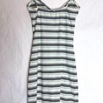 Princess Polly Striped Ribbed Henley Button Front Mini Dress Size 2 Photo 3