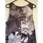 90's Vintage Apt 9 Womens Black Floral Long VNeck Maxi SlipDress sz L Whimsigoth Size L Photo 5