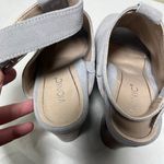 Vionic Suede Perk Kaia Heel - Ladies Peep Bootie Stacked Heels Sz 7 Photo 7