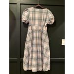 Hill House  Home Sabrina Plaid Maxi Midi Dress size extra large Photo 7