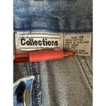 Collections Plus Denim Blue Jean Midi Skirt Straight Fit 5 Pocket Size 14 Photo 6