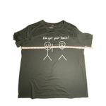 SheIn I've Got Your Back Humor Graphic Novelty Funny T Shirt Size XL Tee Womens Photo 5