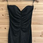 Jessica McClintock Vintage For Gunne Sax Size 7 Ruched Bodice Strapless Gown Photo 1