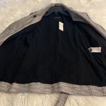 Banana Republic  Black and White Trench Coat size M brand new length 30” bust 36” Photo 7