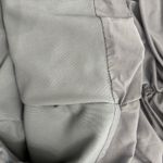 House Of CB  Mini Dress Womens L+ 10/12 Camille Grey Silk Cutout Ruched Sexy Photo 13