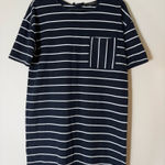 Banana Republic Striped T-Shirt Dress Size Medium Photo 0