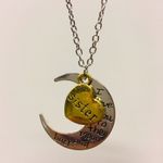 I LOVE YOU Dear Sister Heart Pendant Necklace Multiple Photo 4
