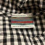 Urban Renewal  gingham plaid oversized mini dress L Photo 6
