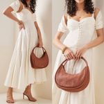 Cult Gaia  Mina Dress‎ Cream Ivory White Button Down Front Small Photo 4