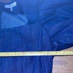 Frame  Nina dress, puff sleeves, denim, size S, like-new condition. Photo 6