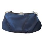 Kate Landry Elegant Navy Crossbody/Clutch with Jeweled Hidden Mirror Front Photo 1