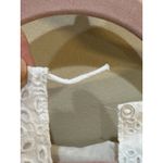 joe's jeans New  Eyelet‎ Puff Sleeve Top Size Small White Collection Photo 5