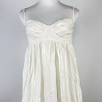 Farm Rio NWOT  Linen Blend White Sleeveless Maxi Dress Size XS Photo 5