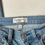 Abercrombie & Fitch Curve Love Ultra High Rise Ankle Straight Jeans Photo 3