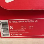 Nike Ashin Modern LX Triple Sneakers White NEW in box Photo 11