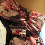 The Limited NWT  Black Floral Print Satin Halter Dress Womens Size 2 Photo 3