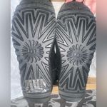 UGG ‎ Mini Bailey Bow Glimmer Black Boots Photo 6
