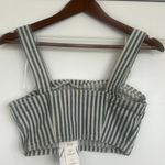 ZARA Denim Crop Photo 1