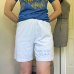 The Cotton Exchange Vintage Y2K high rise knit Shorts Hilton Head tourist Photo 0