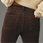 Anthropologie  The Yaya Mid-Rise Corduroy Crop Flare Jeans Pants 28P Photo 2