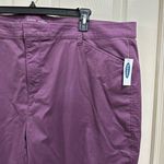 Old Navy pixie chino dress pants light purple plus size 26 short Photo 3