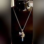 Beautiful Silvertone Native American Hatchet Pendant Necklace Silver Photo 1