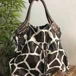 Y2K Giraffe bucket shoulder computer laptop hand bag purse drawstring Photo 1