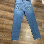 MOTHER SUPERIOR Trickster Ankle High Waisted WASH Crying On Holy Ground 26 Blue Photo 11