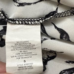 Jolt  High-Lo Black Floral Top size Small Photo 8