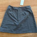 Charcoal clothing skirt Size 0 Photo 0