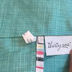 Thirty One Chevron Patterned Multicolor Blue Green Pink Hobo Bag Photo 4