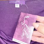 Lilac Deep Cowl Neck Purple Plum Long Sleeve Tunic Photo 1