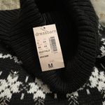 Dressbarn turtleneck sweater black white NWT Size M Photo 3