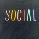 Wildfox NWOT  Social Statement Blue Sweatshirt Size M Photo 4