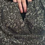 Adrianna Papell  size 10 black and gold formal dress w/ flattering waist … Photo 3