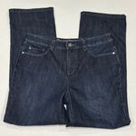 Christopher & Banks Christopher Banks Woman’s Dark Denim Jeans, Classic Fit, Size 6 Short Photo 3