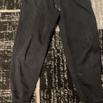 Abercrombie & Fitch  black cuffed sweats Photo 0