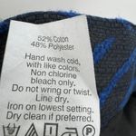 Madewell Et Sezane pants women's 4 crop chevron career dress trouser blue black Photo 7