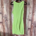 Iris ‎ Lime Green Cutout Dress Size Medium Photo 1