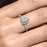 Pandora  pear ring size 6 925 Photo 0