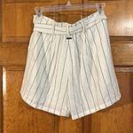 Billabong Come At Me High Waist White and Black Shorts Sz Lg-NWTS Photo 3
